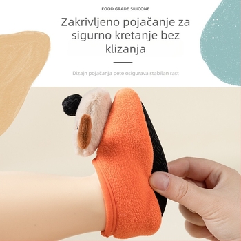 Dječje podne čarape s protukliznim potplatom, mekanim đonom, cartoon dizajnom za učenje hodanja