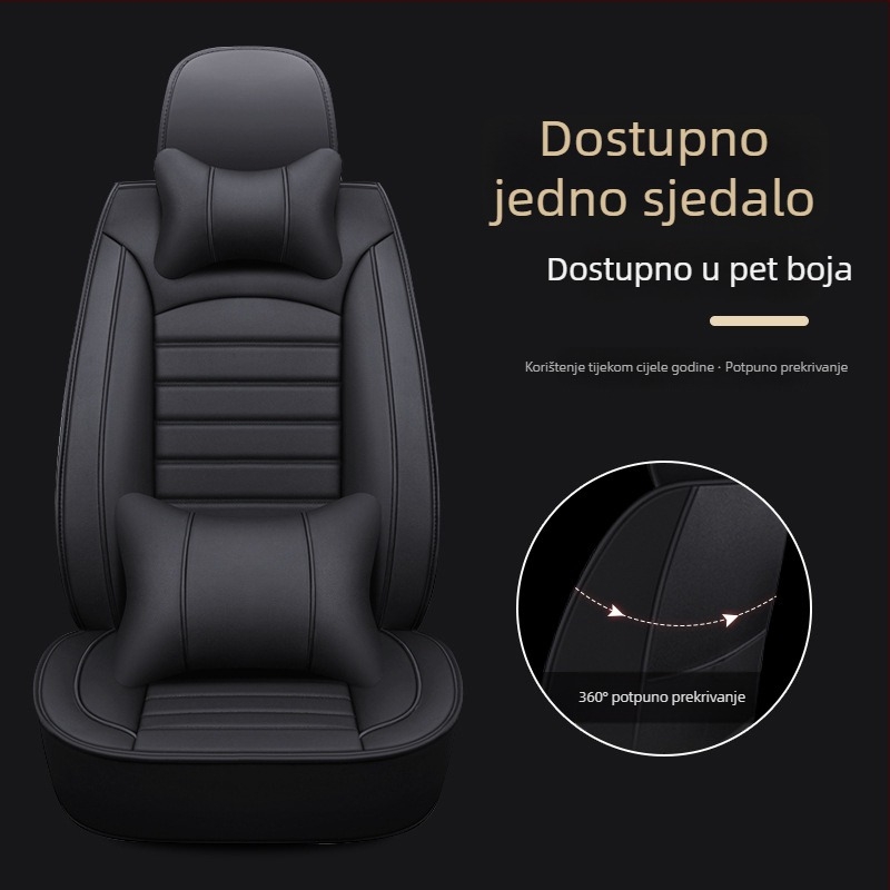 Univerzalne navlake za auto sjedala za sve sezone, otporne tkanine i odgovarajući jastuci