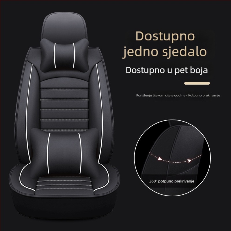 Univerzalne navlake za auto sjedala za sve sezone, otporne tkanine i odgovarajući jastuci