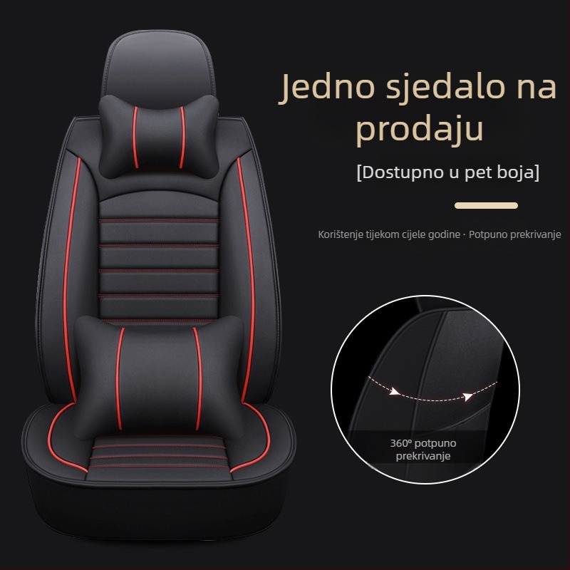 Univerzalne navlake za auto sjedala za sve sezone, otporne tkanine i odgovarajući jastuci