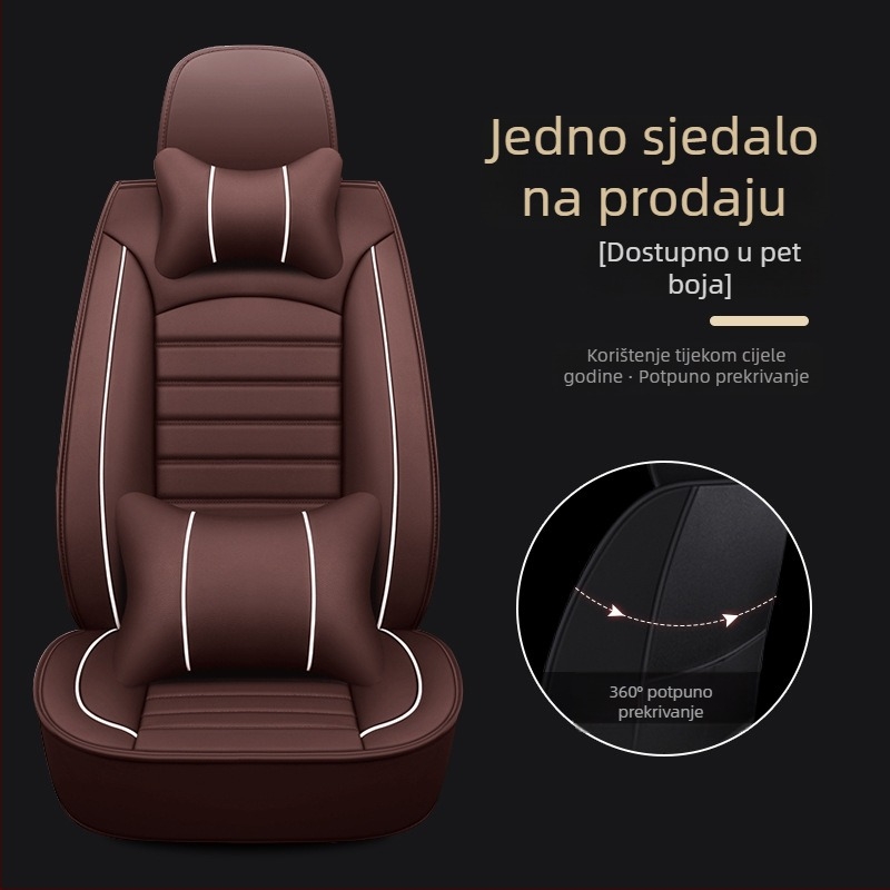 Univerzalne navlake za auto sjedala za sve sezone, otporne tkanine i odgovarajući jastuci