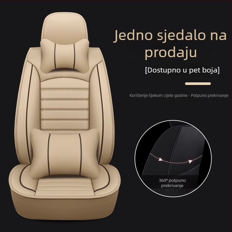 Univerzalne navlake za auto sjedala za sve sezone, otporne tkanine i odgovarajući jastuci