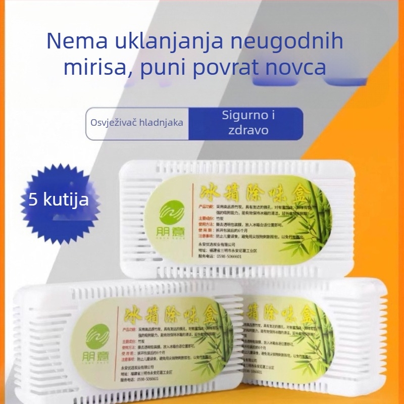 Osvježivač za hladnjak s aktivnim ugljenom – uklanja mirise