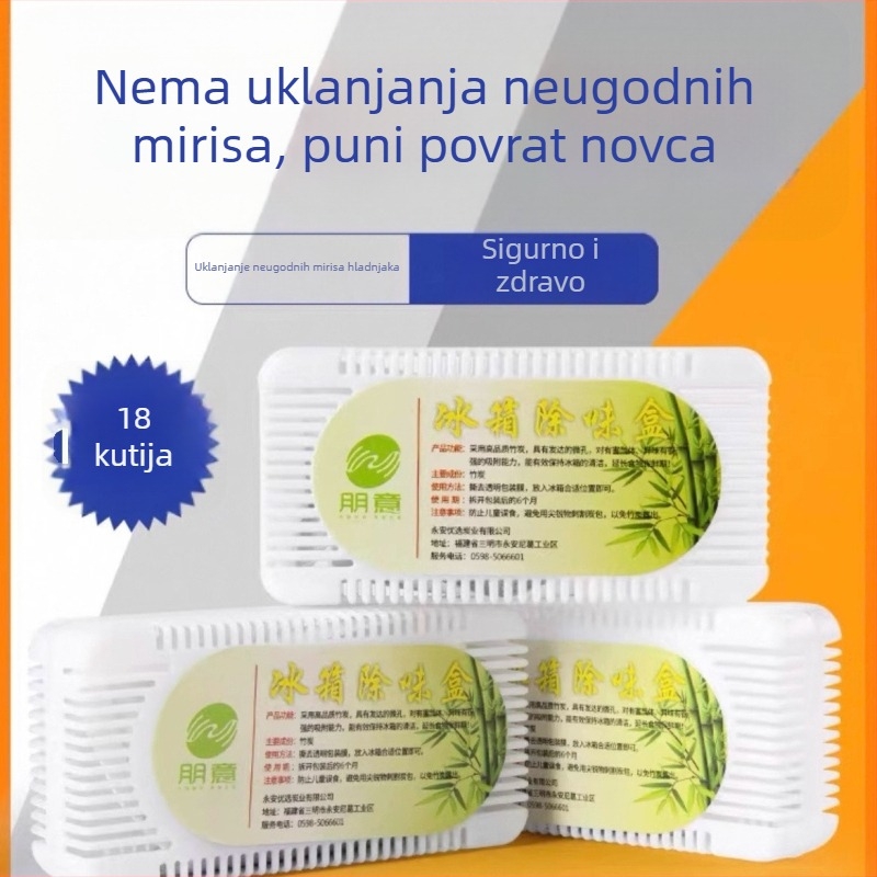Osvježivač za hladnjak s aktivnim ugljenom – uklanja mirise