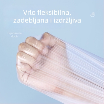 Jednokratna zaštita kade, vrećica za kupanje i debeli plastični film za kućnu upotrebu i putovanja