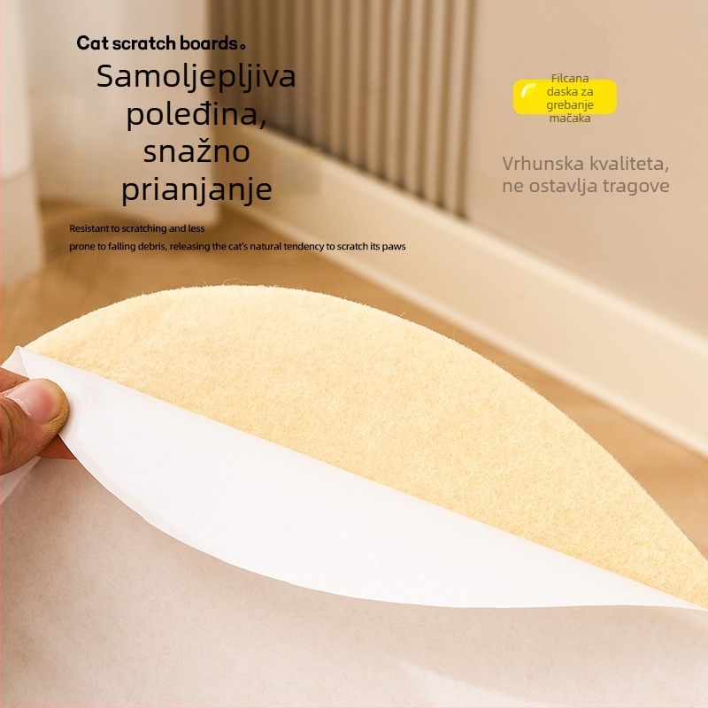 Samoljepljiva zaštita od mačjih ogrebotina za zidove i namještaj, otporna na habanje i ne ljušti se