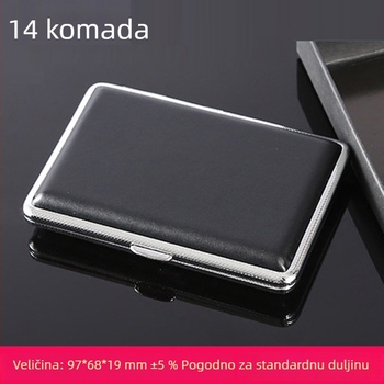 Kožna kutija za 20 cigareta s automatskim dizajnom, kreativni stilovi