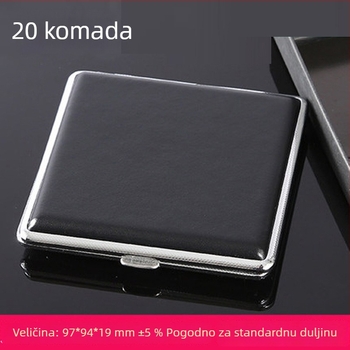 Kožna kutija za 20 cigareta s automatskim dizajnom, kreativni stilovi