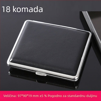 Kožna kutija za 20 cigareta s automatskim dizajnom, kreativni stilovi