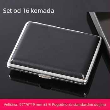 Kožna kutija za 20 cigareta s automatskim dizajnom, kreativni stilovi