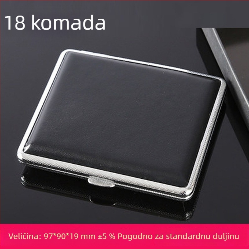 Kožna kutija za 20 cigareta s automatskim dizajnom, kreativni stilovi