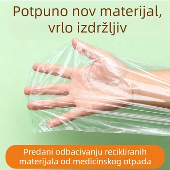 Prozirna debela folija za zaštitu od prašine namještaja – potpuno pokriće za kućnu upotrebu