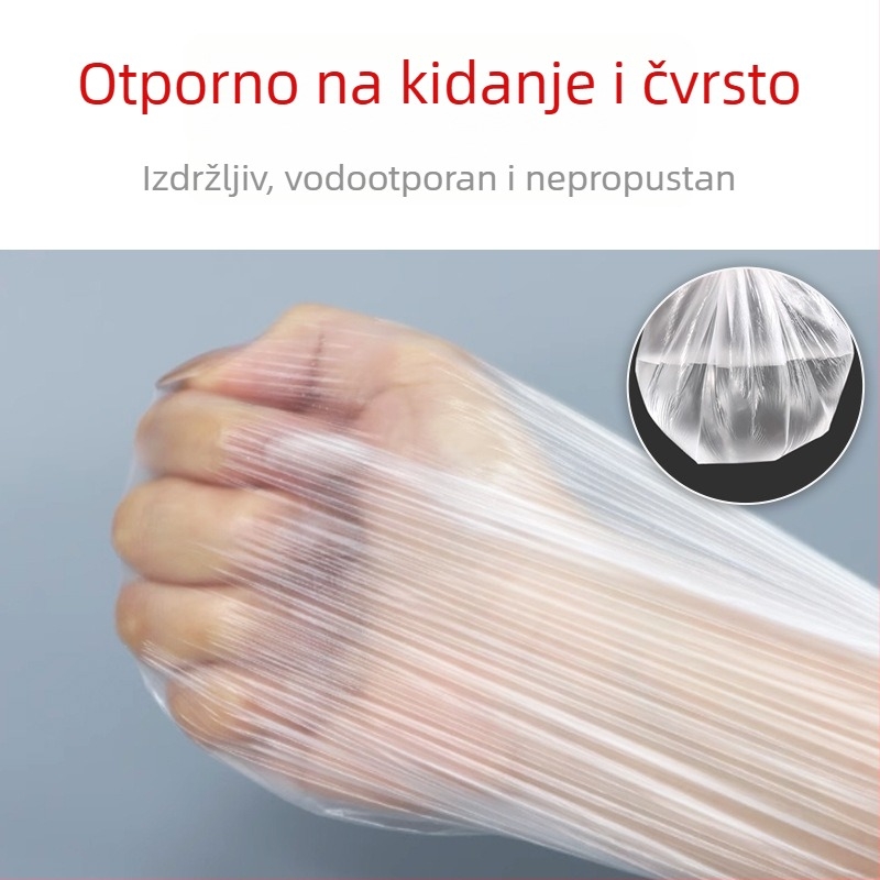 Jednokratno plastično pokrivalo za krevet veličine kraljice, potpuno prekrivanje, zaštita namještaja od prašine