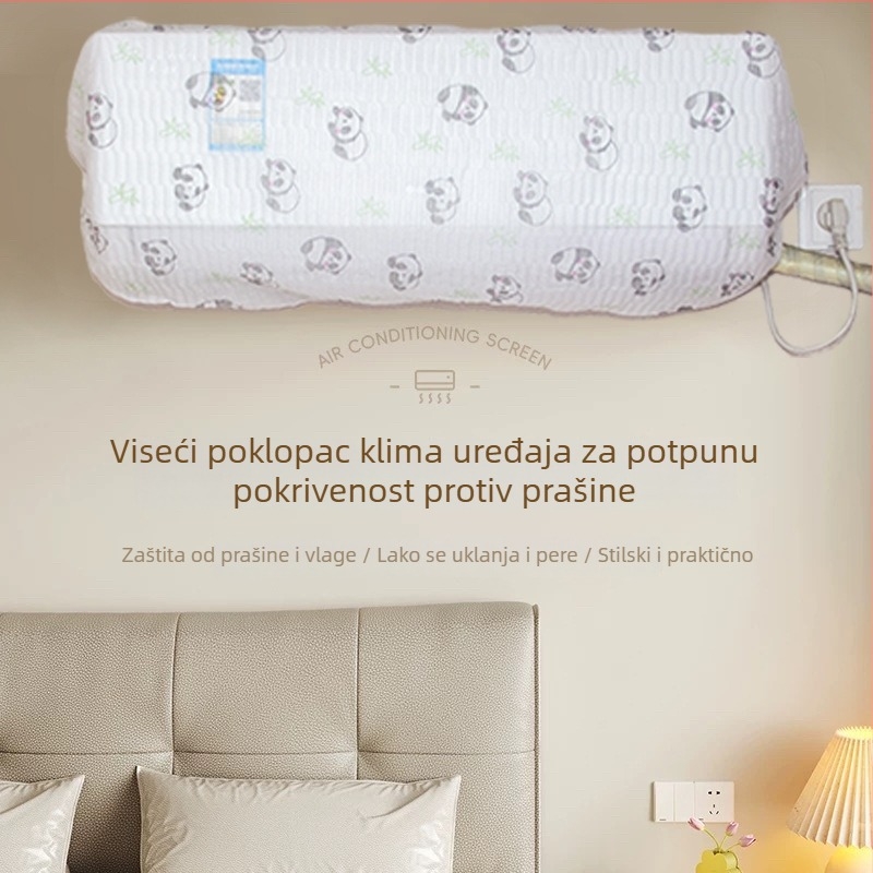 Otisnuto netkani pokrov prašine za kućanske aparate, višenamjenski, debeli pokrov za ventilator, zaštita od prašine i skladištenje