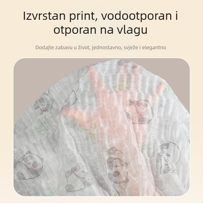 Otisnuto netkani pokrov prašine za kućanske aparate, višenamjenski, debeli pokrov za ventilator, zaštita od prašine i skladištenje