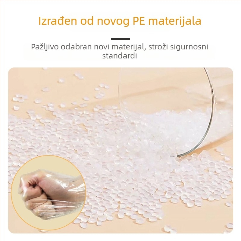 Proziran zaštitni film protiv prašine za namještaj, navlaka za kauč, plastični PE film, pravokutnog oblika, može se izrezati, različite veličine.