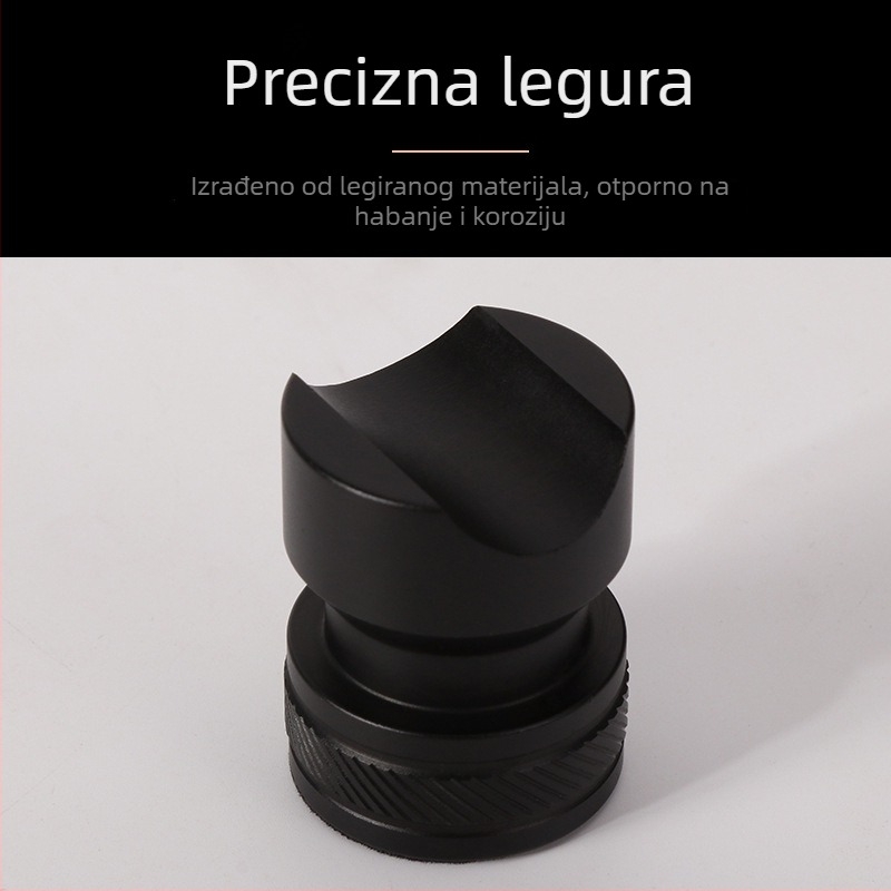 Prijenosni aluminijski držač za cigare s nosačem i pepalnikom