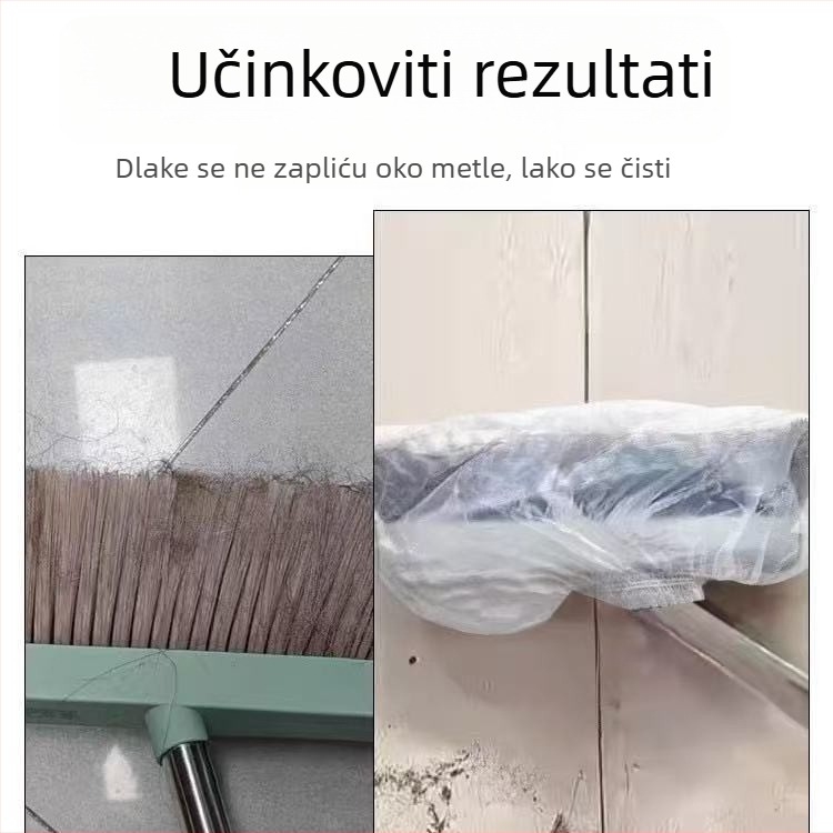 Jednokratna navlaka za metlu – hvatanje prašine i dlaka s poda, sprječava lijepljenje