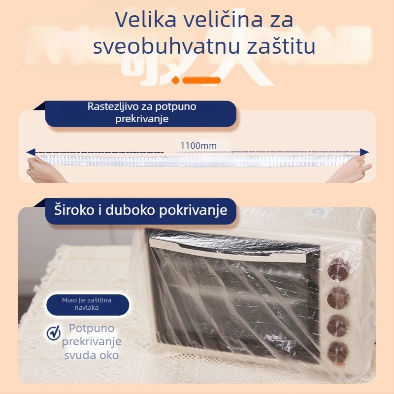 Miaojie Debljasta jednokratna zaštitna navlaka za kućanske uređaje – univerzalna pokrivač za velike kuhinjske aparate, pogodan za rižar i mikrovalnu pećnicu