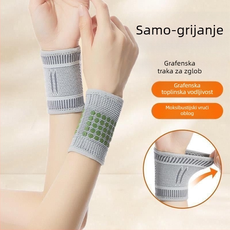 Grafen narukvica za zglob, unisex, za uganuće i ozljede, prozračna za unutarnje i vanjske sportove