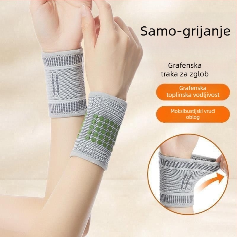 Grafen narukvica za zglob, unisex, za uganuće i ozljede, prozračna za unutarnje i vanjske sportove