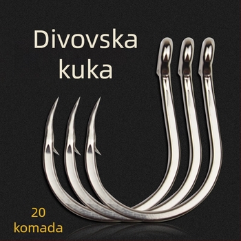 Cheng Jin Ekstra velika duboko morska udica za brod, broj 5, teške konstrukcije
