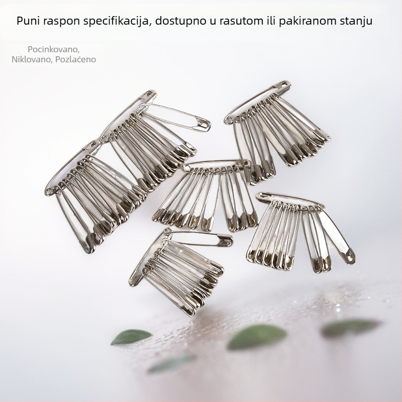 Veliki sigurnosni pinovi za DIY, zlatne mini igle za pričvršćivanje oznaka