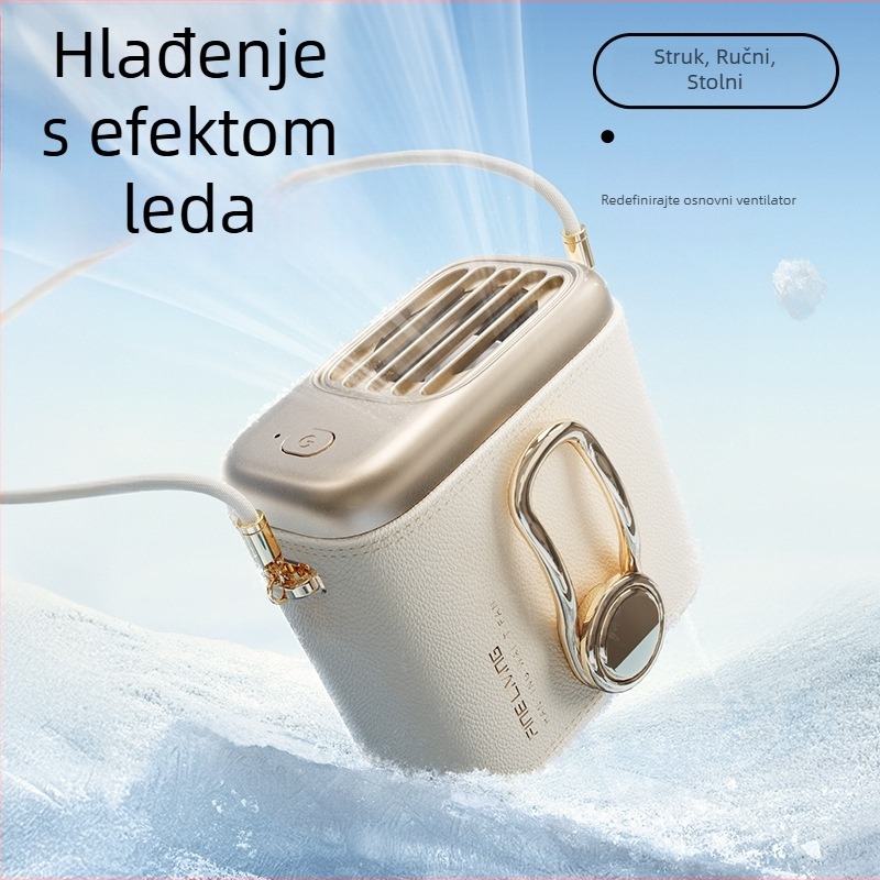 MINI ventilator za pojas — prenosni klips ventilator za hlađenje, za vanjsku upotrebu, u ruci ili na stol