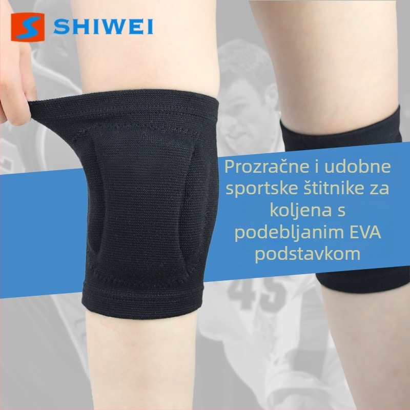 Deblji EVA koljeni štitnici s prozračnom spužom, zaštita od udara, za odbojku i ples.
