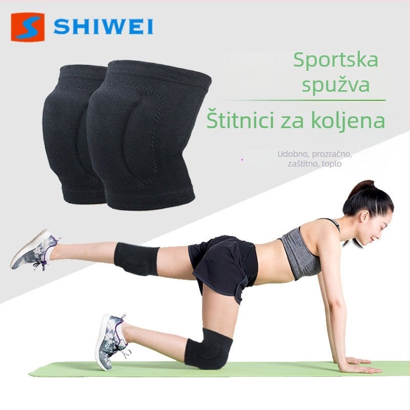 Deblji EVA koljeni štitnici s prozračnom spužom, zaštita od udara, za odbojku i ples.