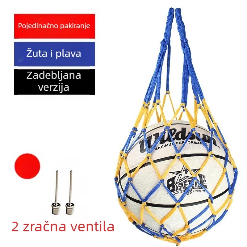 Torba s mrežicom za košarku i nogomet