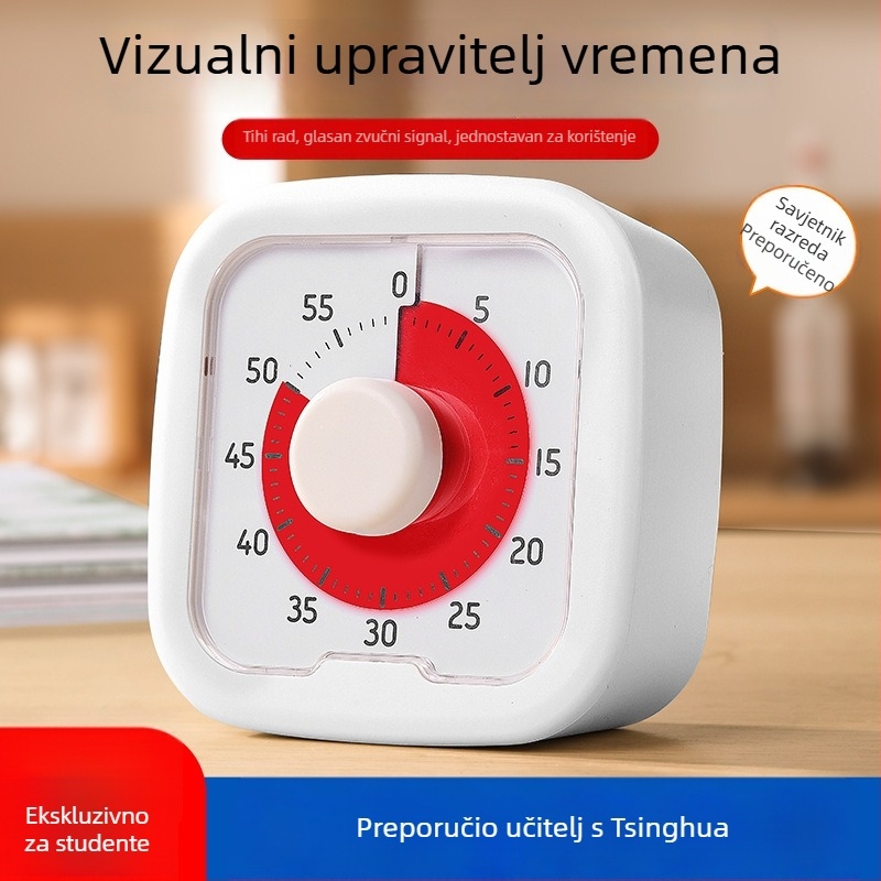 Vizualni timer za učenike osnovne škole – upravljanje vremena za domaće zadaće i fokusirano učenje