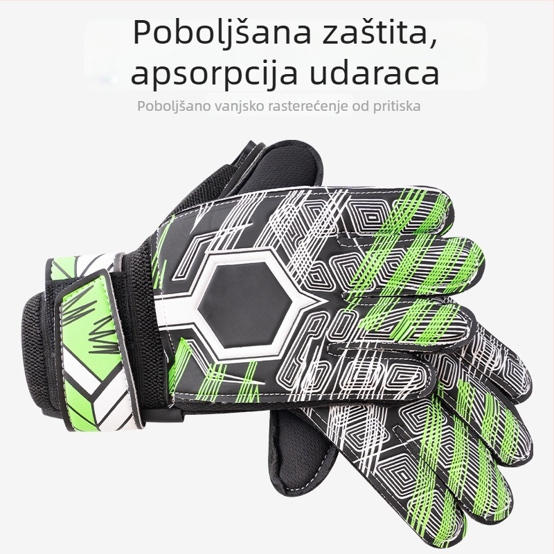 Prozračne latex rukavice vratara za djecu i učenike, trening i amaterska natjecanja