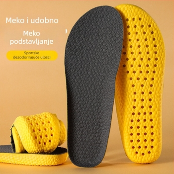 Sportske uloške za tenisice s mekanom podlogom, prozračne, antibakterijske, upijaju znoj, deodoriraju, debele jastučiće za ublažavanje udaraca, za muškarce i žene