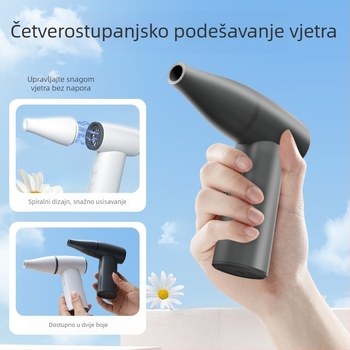 2026 Prijenosni bezlopatni turbinski ventilator za vanjsko hlađenje, visokih performansi, kompaktan, s ugrađenom baterijom 2000–4000 mAh
