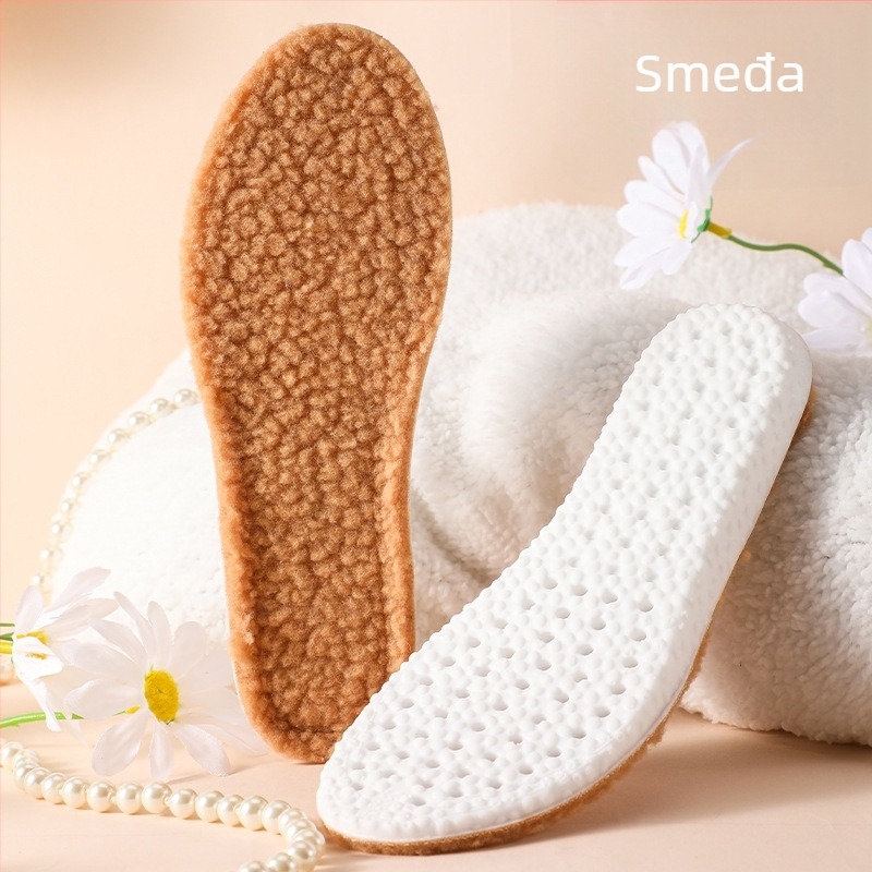 Dječji ulošci za tenisice s fleece presvlakom, topli, debeli, mekani i elastični, prozračni, antibakterijski i deodorirajući