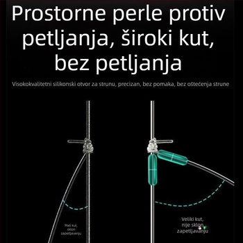 Nova ručna oprema s četiri udice, dvostruki udica, protiv zaplitanja, zlatni navoj na udici za divlji ribolov i tajvanski stil ribolova šarana