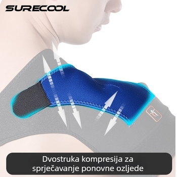 Prilagodljiva ramena podrška za sport — kompresivni pojas za zaštitu ramena od ozljeda