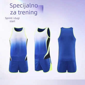 Unisex komplet za atletiku s vestom za maraton i natjecanja