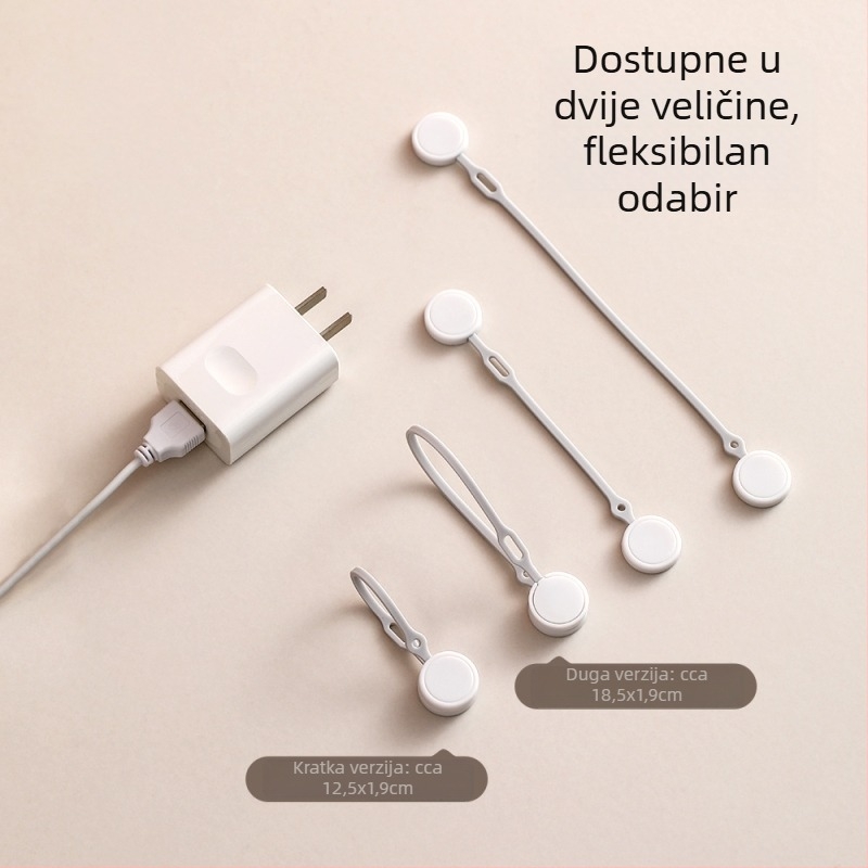 FaSoLa magnetski organizator za kablove podataka sa silikonskim navijačem