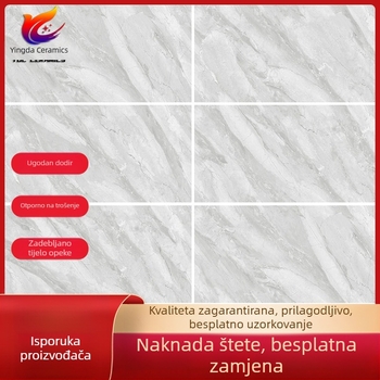 Unutarnja zidna pločica 400x800 mm, glazirana porcelanska pločica, za kupaonicu i kuhinju, uzorak slagalice, moderni minimalistički stil, protuklizna površina
