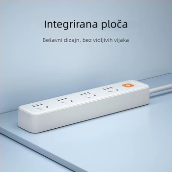 Nanfu Golden Eye višenamjenski produžni kabel s dugim kabelom, za studentski dom i dom, ploča utičnica, sigurnosne utičnice