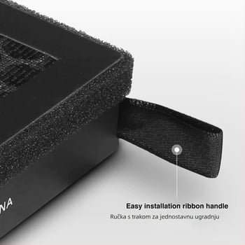 Filter kabine za Tesla Model 3/Y s HEPA aktivnim ugljem – kompozitni filter za neutralizaciju mirisa
