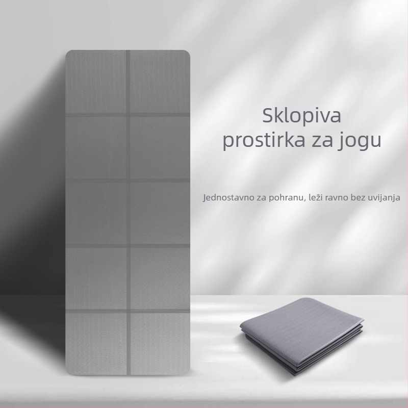 TPE sklopiva joga podloga, antibakterijska dječja podloga za dnevni odmor, udobna debela školska podloga za pod