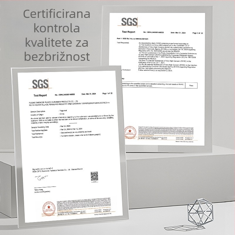TPE sklopiva joga podloga, antibakterijska dječja podloga za dnevni odmor, udobna debela školska podloga za pod
