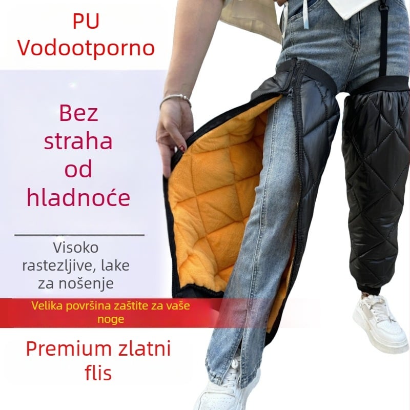 Zaštita koljena i gležnja za vožnju biciklom: grijanje za električne bicikle i motocikle, zaštita od hladnoće i vjetra za muškarce i žene, jesen-zima