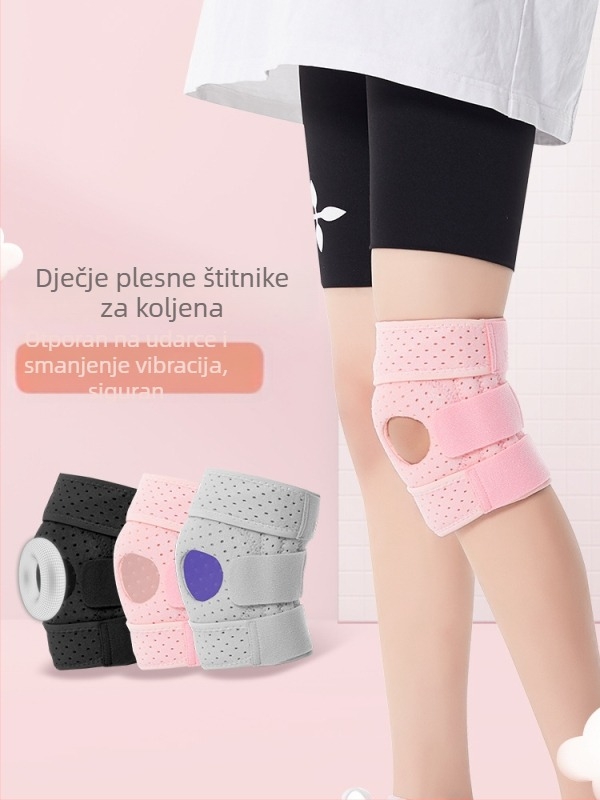 Dječje zaštitne koljeno štitnici za sport: trčanje, planinarenje i vožnju biciklom — podesivi zaštitni štitnici za koljena za djevojčice