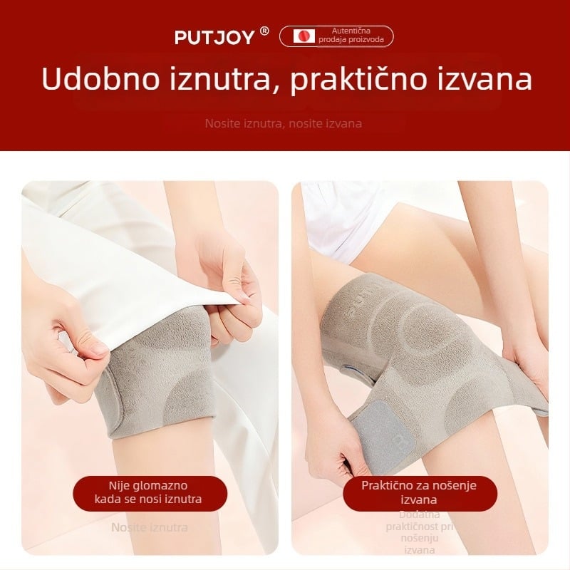 Putjoy koljena navlake s dvostrukim flisom – topla za jesen i zimu, podstavljene flisom, debele
