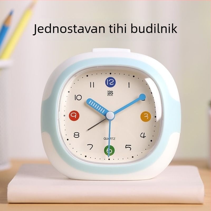 Budilnik za učenike, stolni sat u studenskom domu, sladak stil