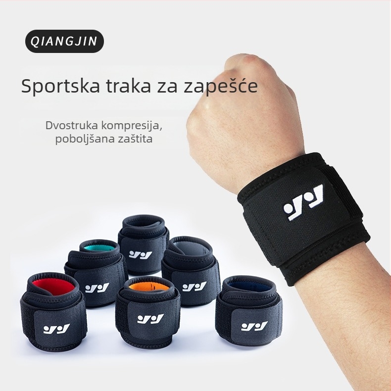 Strong Muške sportske narukvice za zglob – zaštitne kompresijske narukvice za košarku, badminton i odbojku